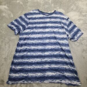 Urban Pipeline Blue and White Tee T-shirt Men's Size 2XL